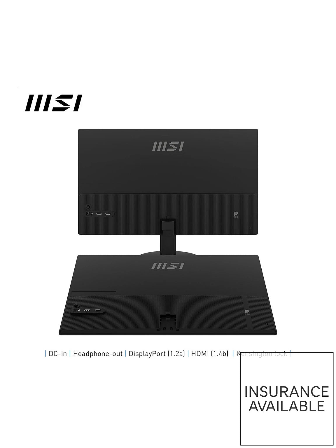 MSI PRO MP272L 27″ FHD 100Hz IPS Business Monitor