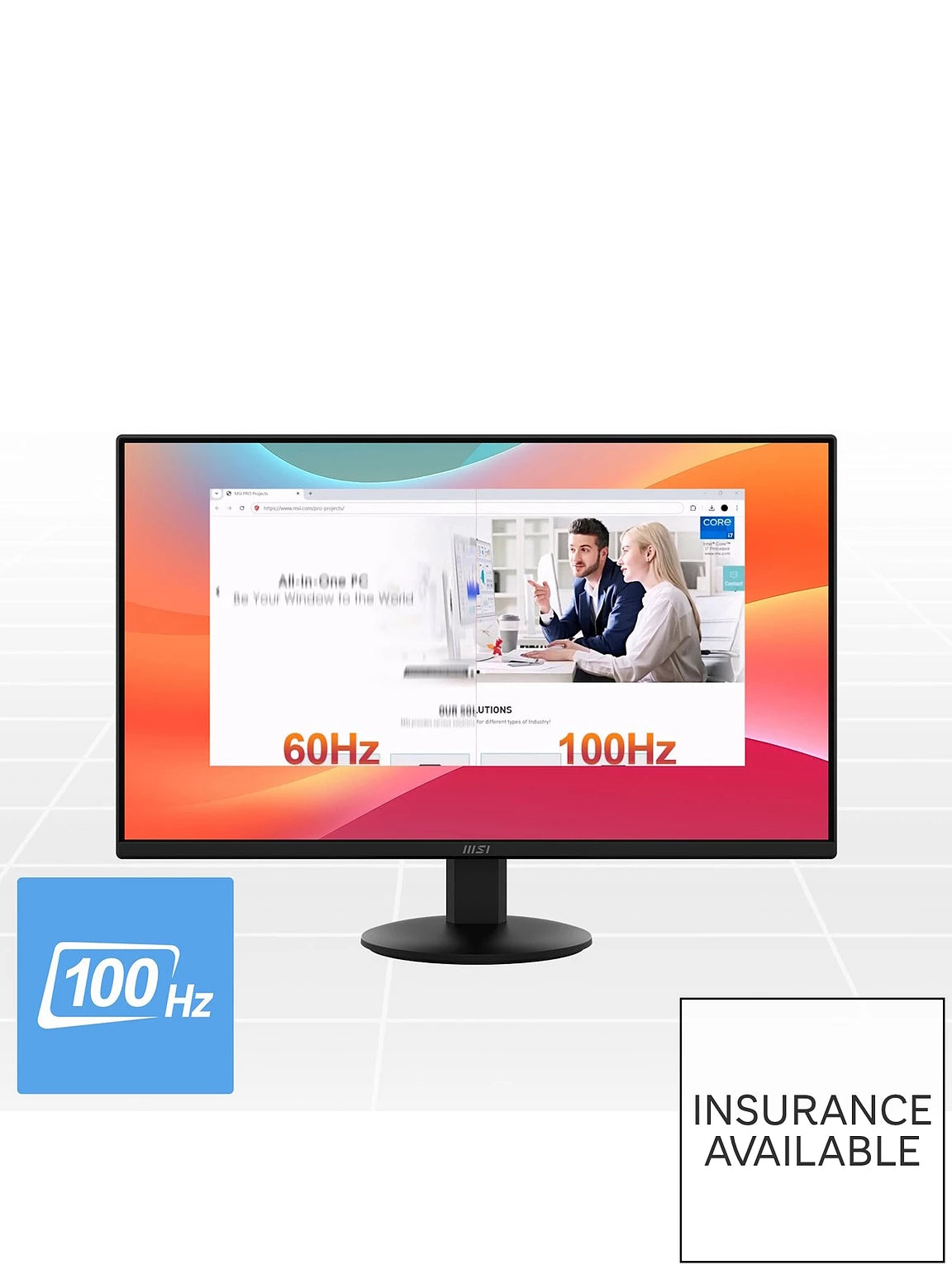 MSI PRO MP272L 27″ FHD 100Hz IPS Business Monitor