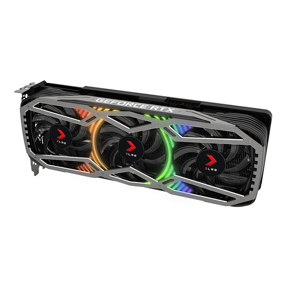 PNY GeForce RTX 3080 10GB XLR8 Gaming REVEL EPIC-X RGB Triple Fan Graphics Card