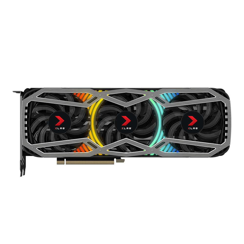 PNY GeForce RTX 3080 10GB XLR8 Gaming REVEL EPIC-X RGB Triple Fan Graphics Card
