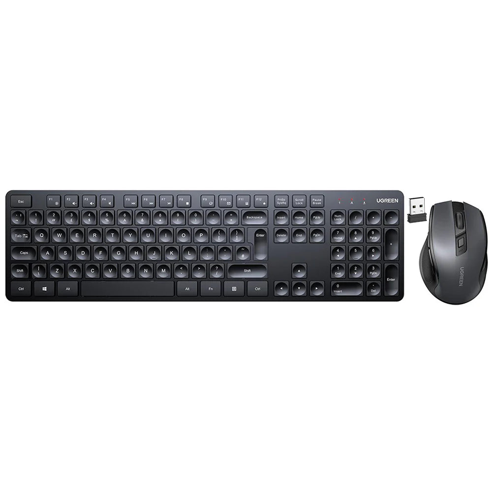 UGREEN MK006 Wireless Keyboard Mouse Combo 45248 English Arabic