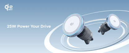 UGREEN MagFlow 25W Magnetic Wireless Car Charger 55967