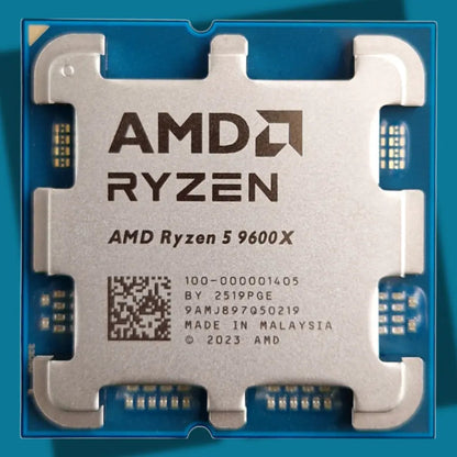 AMD Ryzen 5 9600X tray processor front close-up