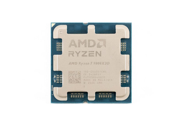 AMD Ryzen 7 9800X3D tray processor front view