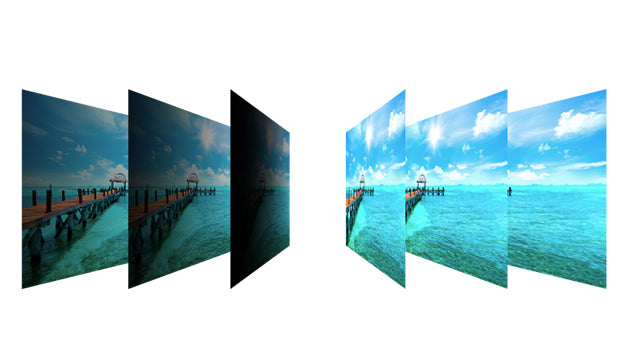 AOC official IPS wide viewing angle feature illustration