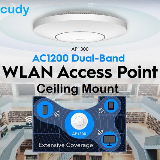Cudy AP1300-P-EU AC1200 ceiling access point