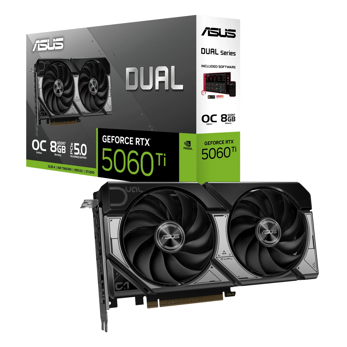ASUS Dual GeForce RTX 5060 Ti 8GB GDDR7 OC Edition