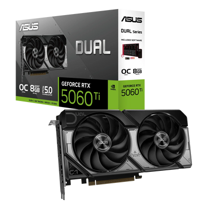 ASUS Dual GeForce RTX 5060 Ti 8GB GDDR7 OC Edition