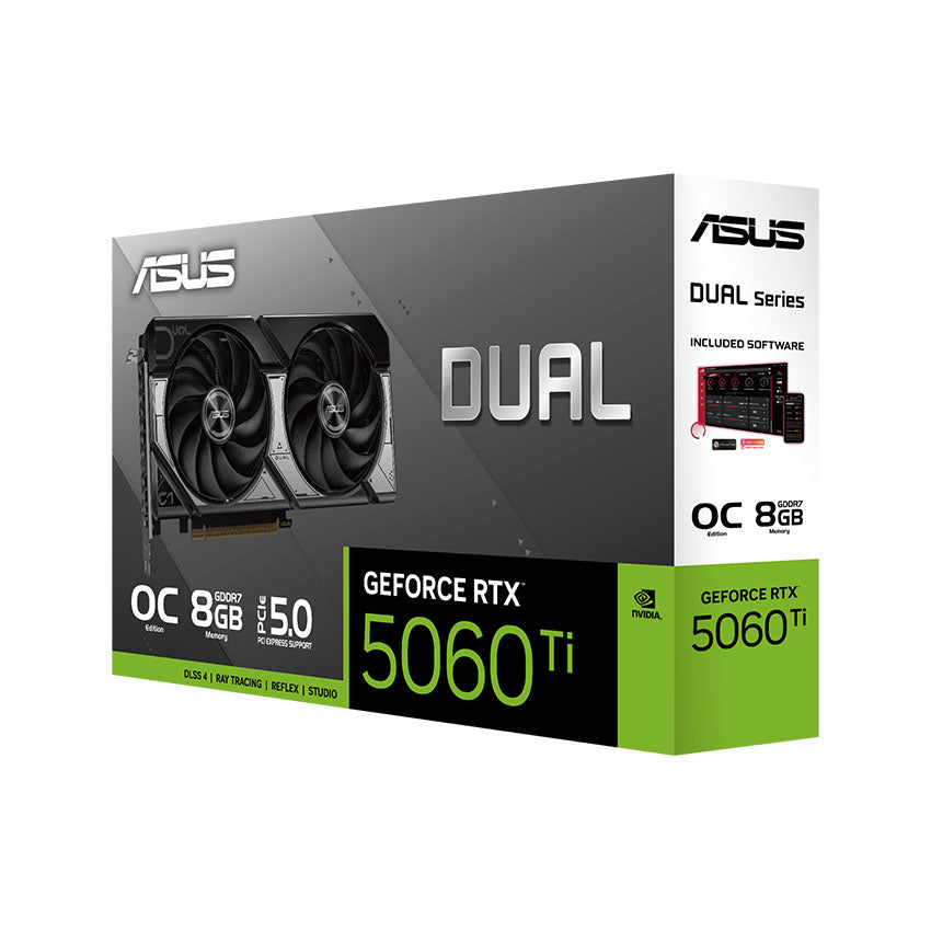 ASUS Dual GeForce RTX 5060 Ti 8GB OC Edition product view 3