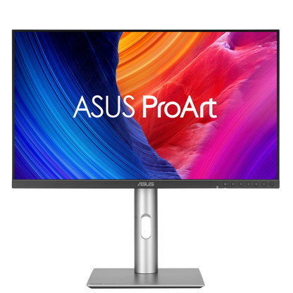 ASUS ProArt PA27JCV 27-inch 5K professional monitor — front, official ASUS press image 1