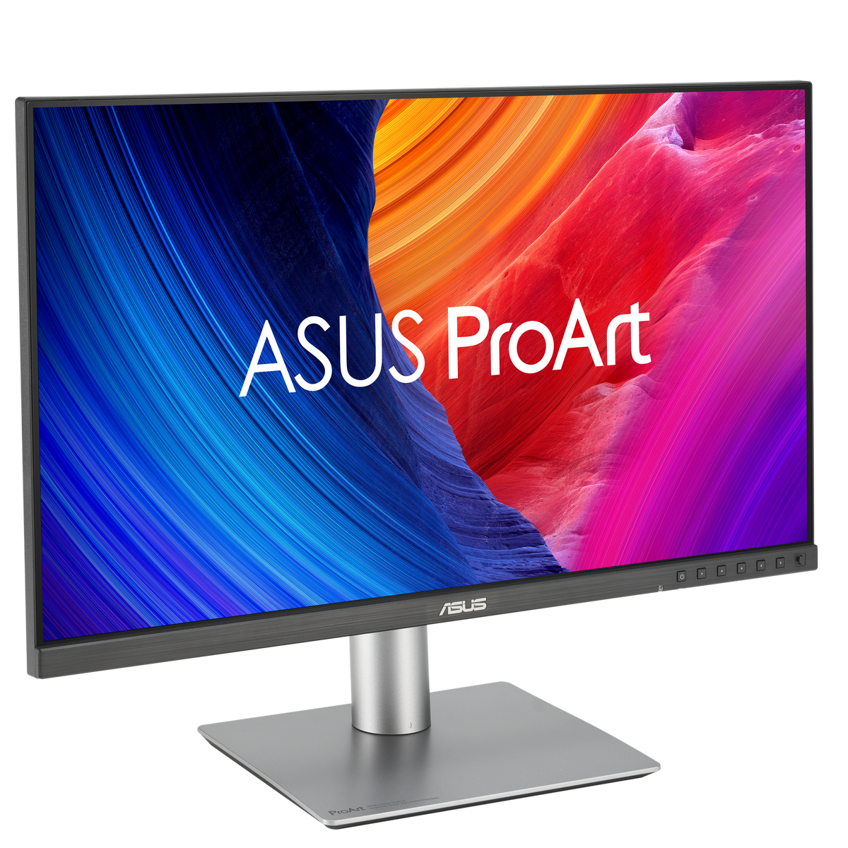 ASUS ProArt PA27JCV 27-inch 5K professional monitor — front right-angle, official ASUS press image 3