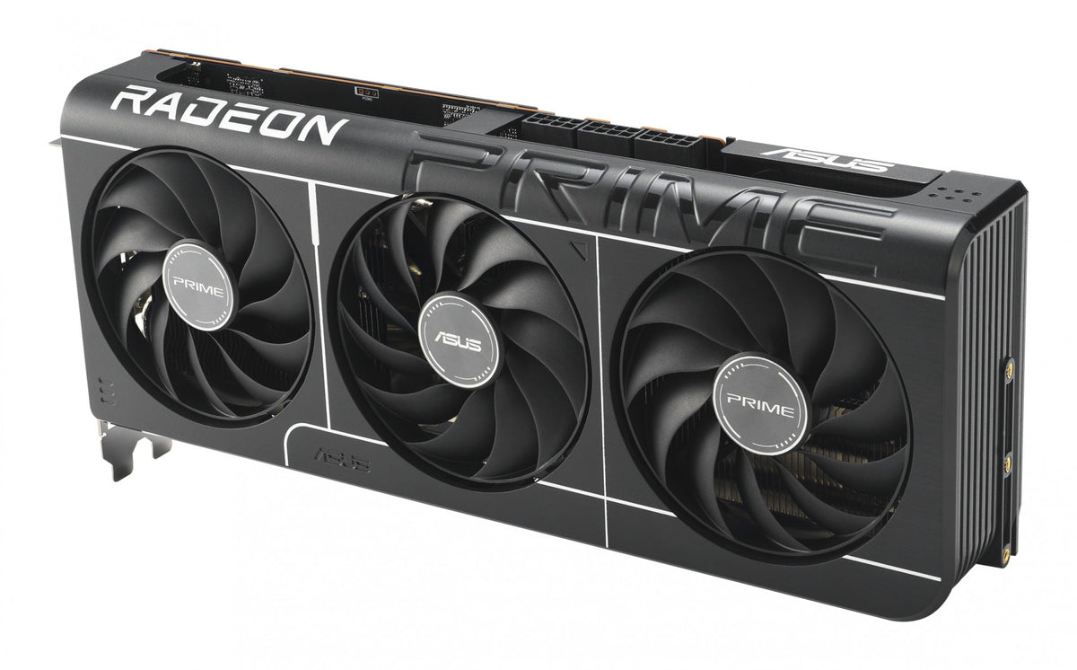 ASUS Prime Radeon RX 9070 XT OC Edition 16GB angle view