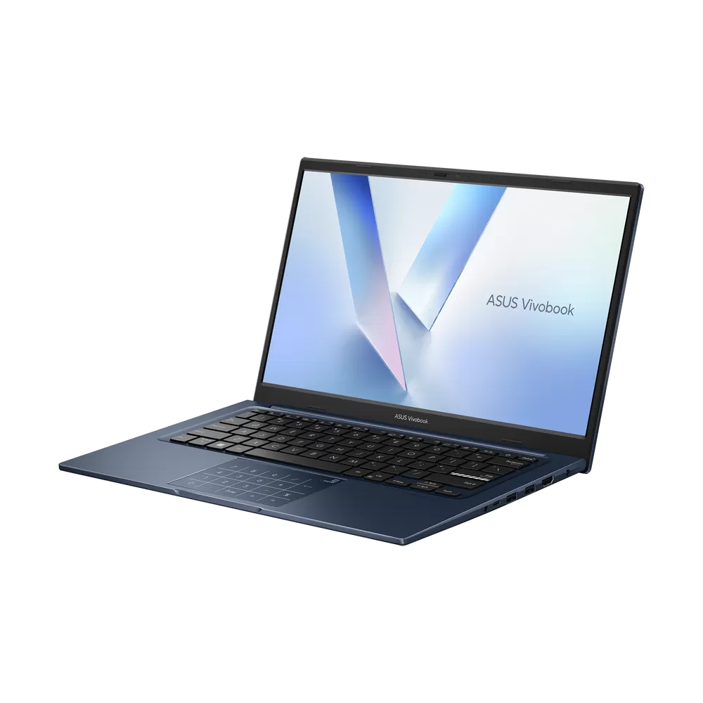 ASUS Vivobook 14 X1404VAP-V14.C58256 Quiet Blue angled front view