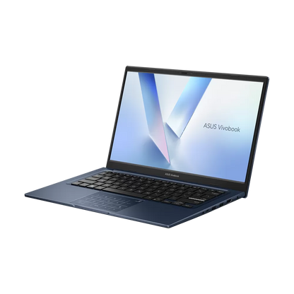 ASUS Vivobook 14 X1404VAP-V14.C58256 Quiet Blue angled front view