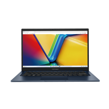 ASUS Vivobook 14 X1404VAP-V14.C58256 Quiet Blue front view