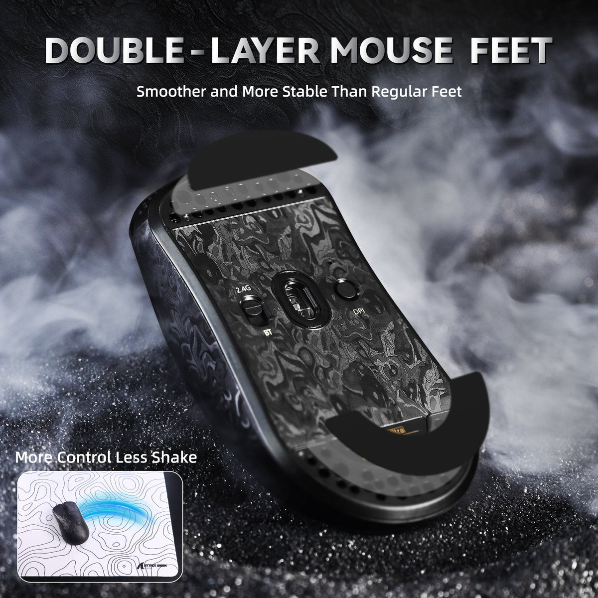 ATTACK SHARK R11 ULTRA mouse feet
