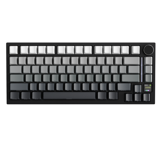 Attack Shark X820 Ultra Black Gradient mechanical keyboard front view