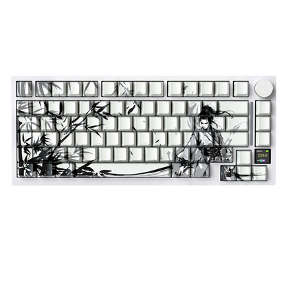 Attack Shark X820 Ultra Dark Warrior Gift Switch keyboard front view