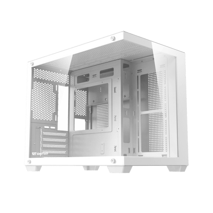 DarkFlash B275 Pro White M-ATX PC Case official main view