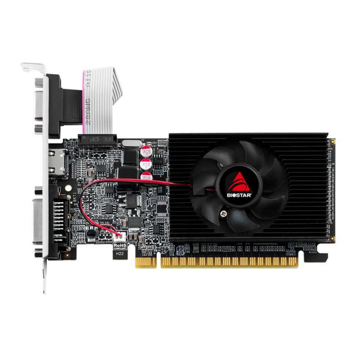 BIOSTAR GeForce GT 610 2GB DDR3 graphics card front view