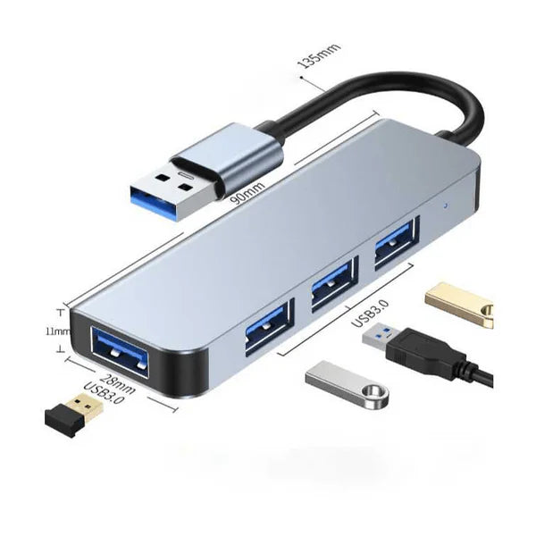 BYL 4-in-1 USB 3.0 Hub