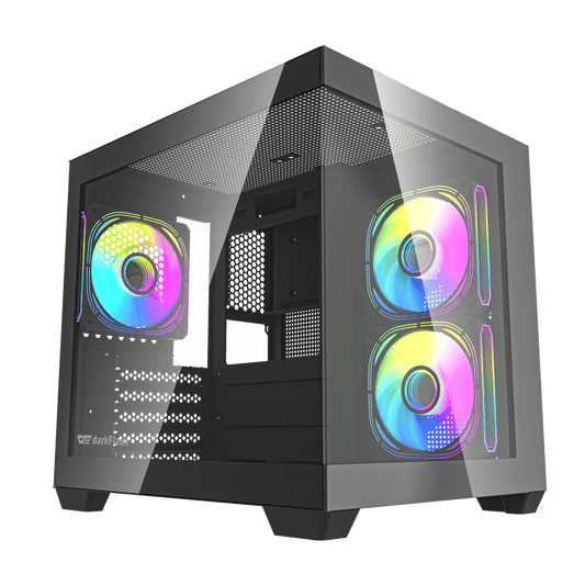 DarkFlash C275P Black M-ATX PC Case official main view