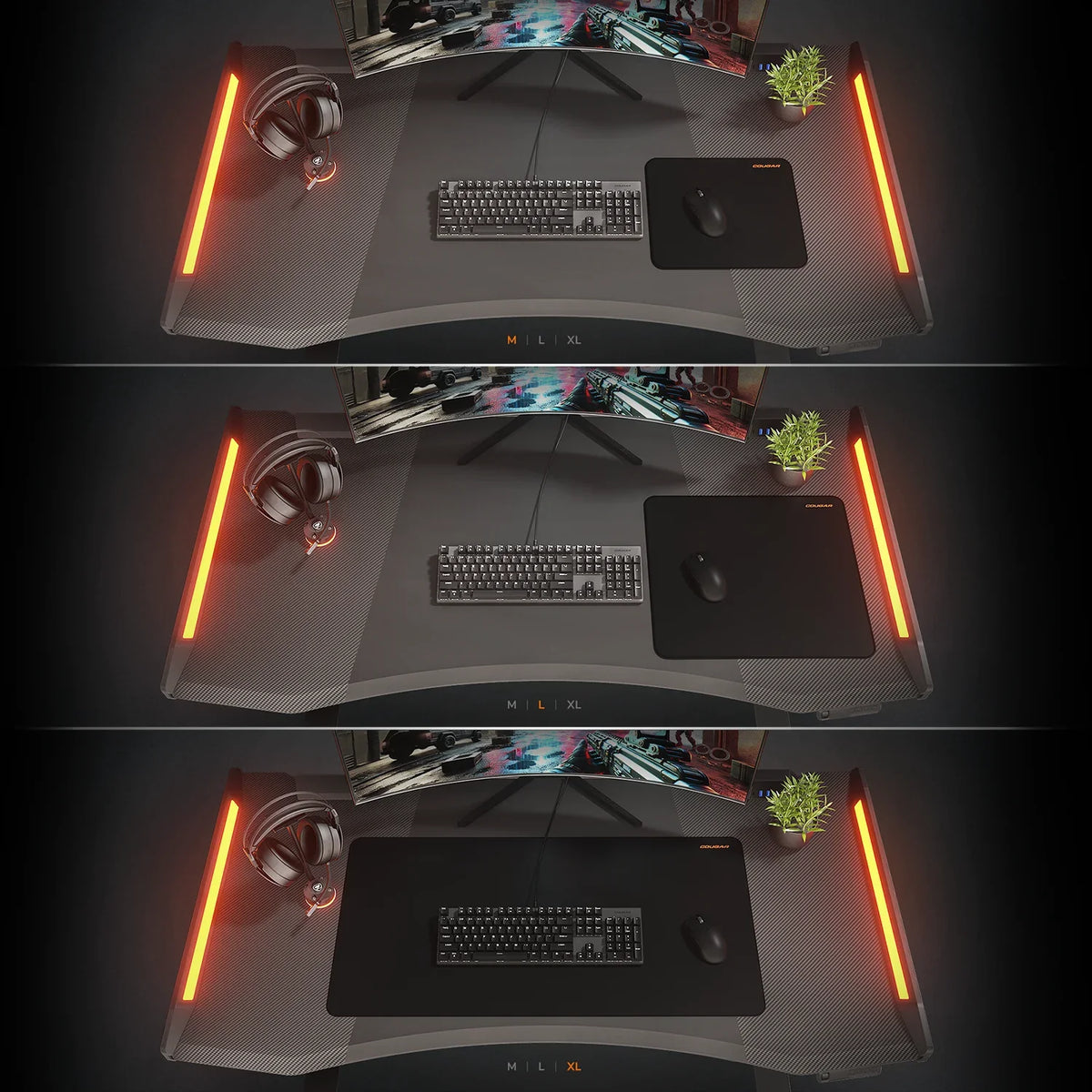COUGAR TURBO mouse pad – official detail view 6