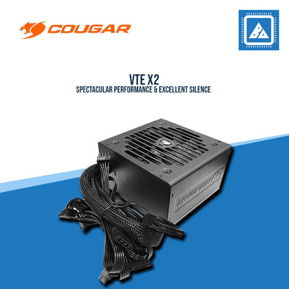 COUGAR VTE X2 850W power supply and cables product view