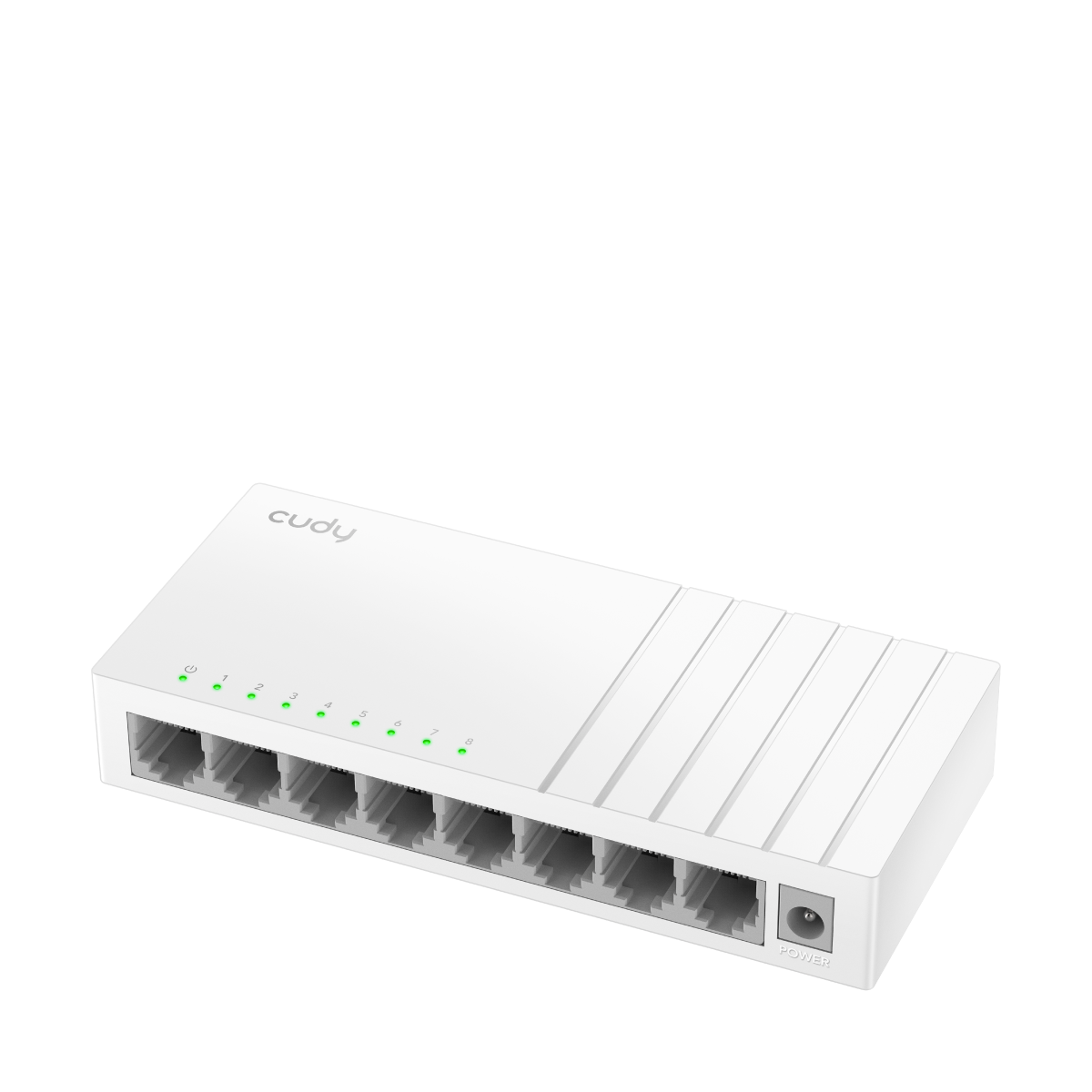 Cudy FS108D 4.0 Network Switch official angled product photo
