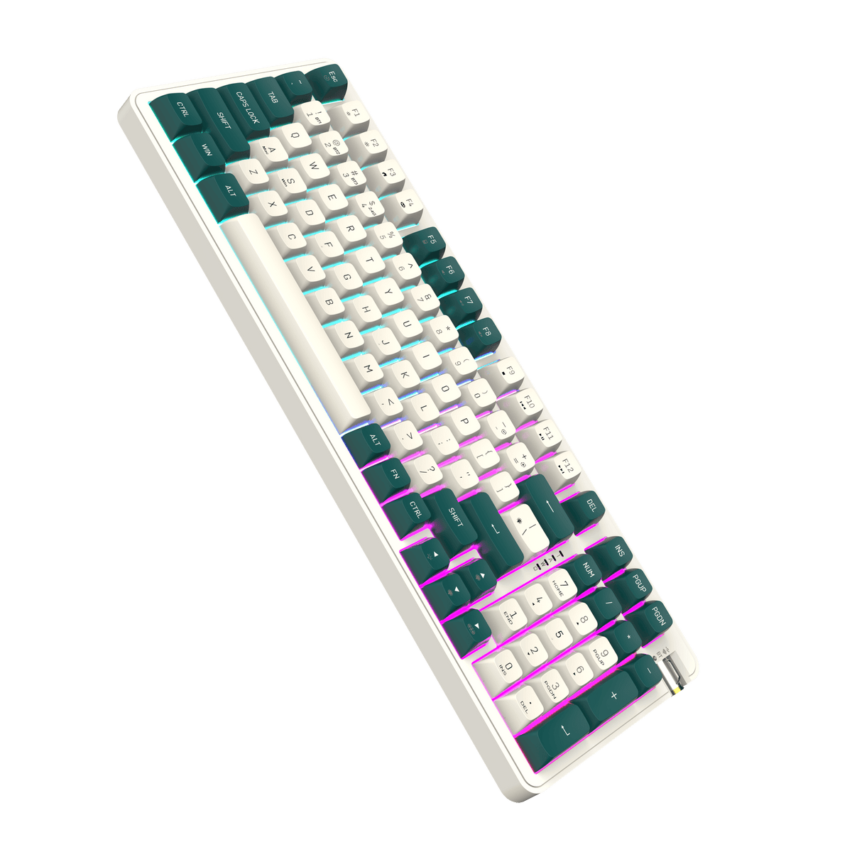 DarkFlash DF98 mechanical keyboard Twilight front view