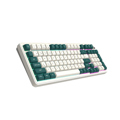 DarkFlash DF98 mechanical keyboard Twilight top view