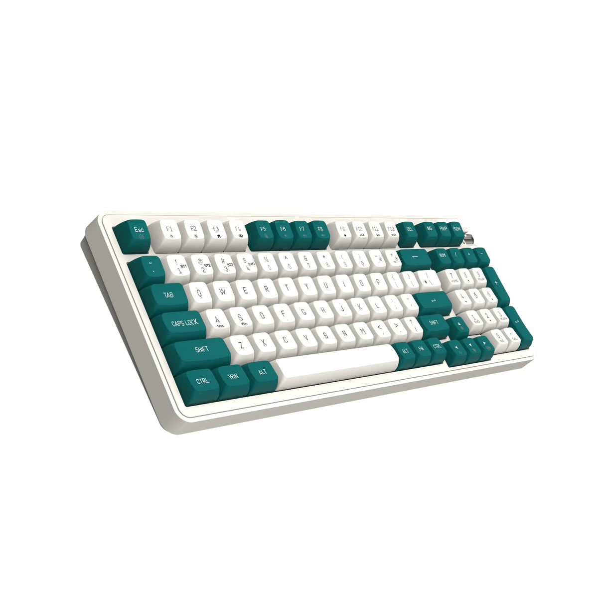 DarkFlash DF98 mechanical keyboard Twilight side view