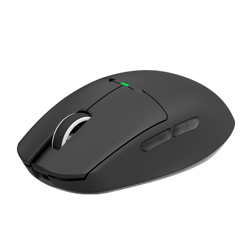 DarkFlash DFM80 Plus black gaming mouse side angle