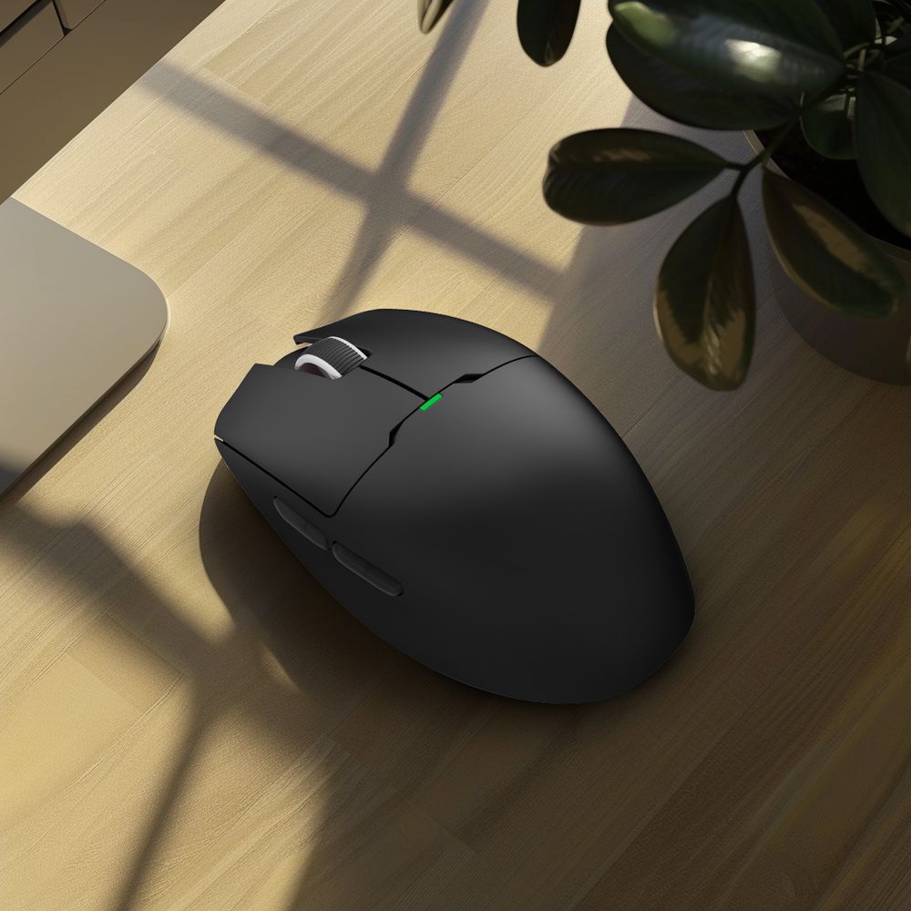 DarkFlash DFM80 Plus black gaming mouse detail view
