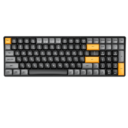 darkFlash GD100 Milky Brown keyboard front view