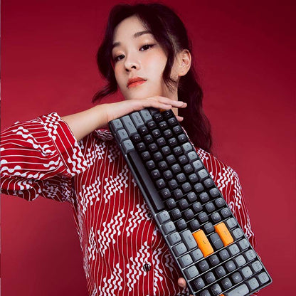 darkFlash GD100 Milky Brown keyboard side view