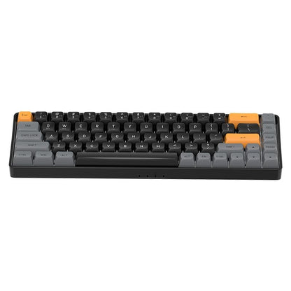 DarkFlash GD68 mechanical keyboard Brown Sugar side view