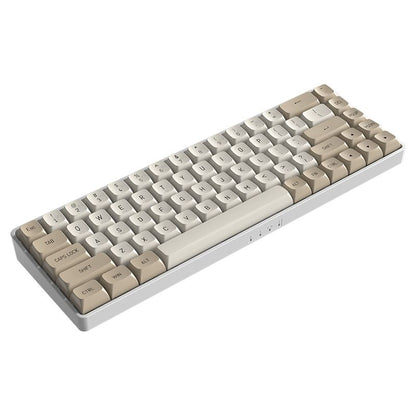 DarkFlash GD68 mechanical keyboard Brown Sugar product view