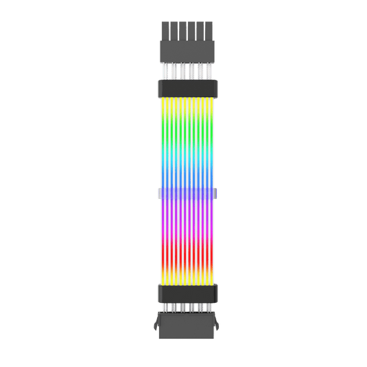 DarkFlash LG-01 ARGB 24-pin extension cable official lighting view