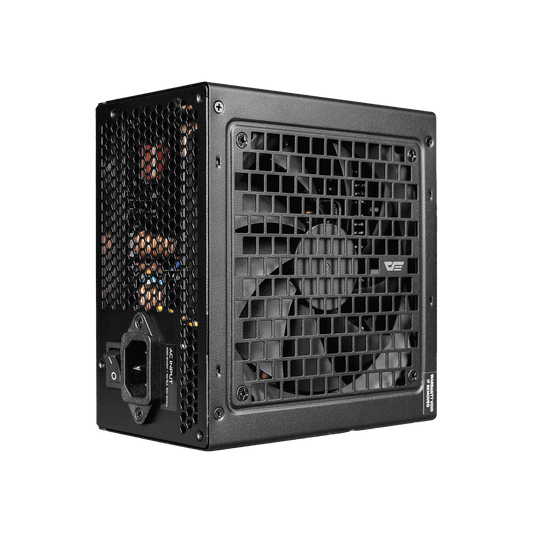 DarkFlash PMT 750W full modular power supply rear and side view
