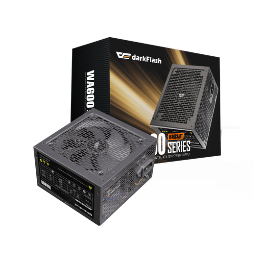 DarkFlash WA600 600W PSU with retail box