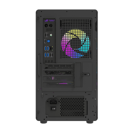 DarkFlash DB460M Black M-ATX PC Case official view 4