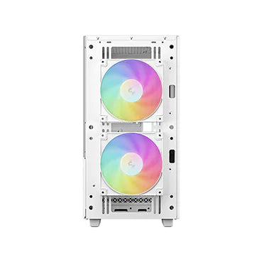 DeepCool CH360 DIGITAL WH white case side view