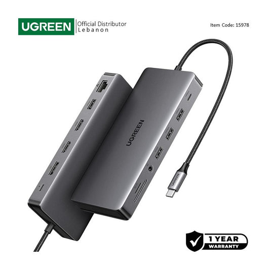 UGREEN Revodok Pro 313 13-in-1 Triple Display USB-C Dock (15978) — photo 1 of 8
