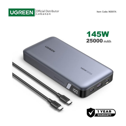 UGREEN Nexode 145W 25000mAh 3-Port Power Bank (90597A) — photo 1 of 9