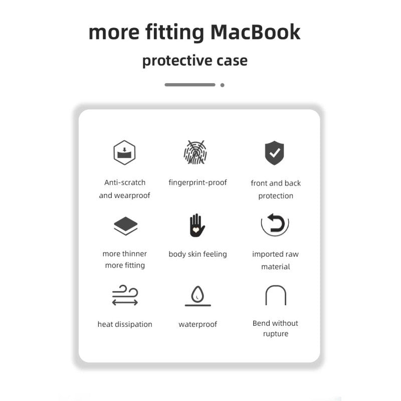 Carbon Fiber black MacBook case - image 4
