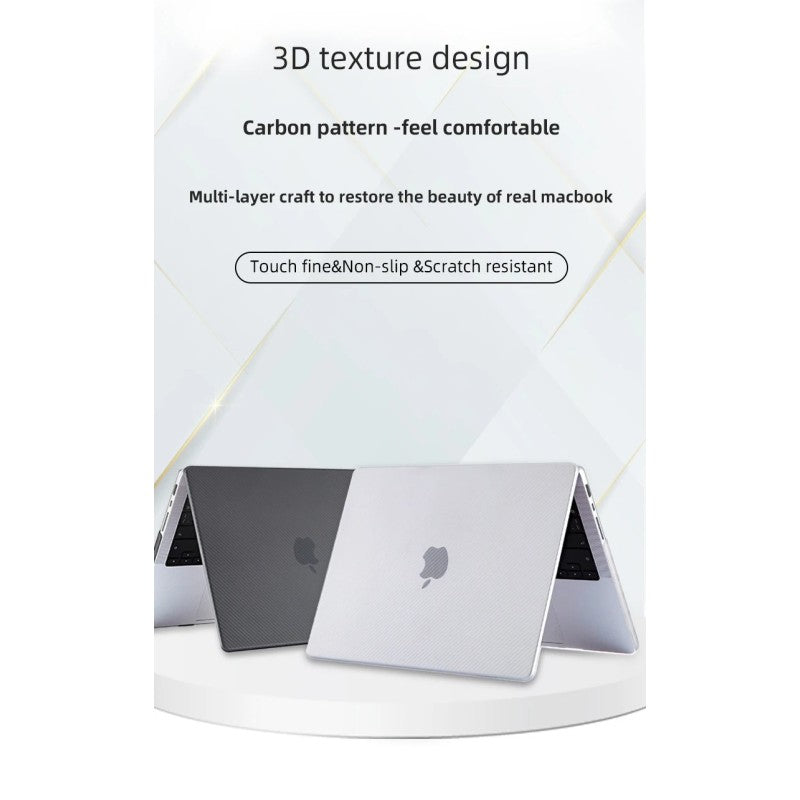 Carbon Fiber clear MacBook case - image 4