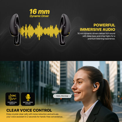 FANTECH Finecoustic Groove OWS FT21 Open Wearable Earbuds – DistiPlus gallery image 4