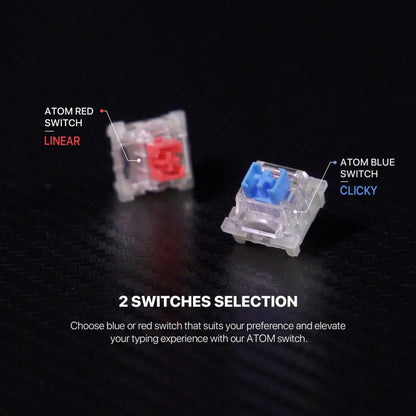 Fantech MIZU MK874V2 ATOM63 Sky Blue – DistiPlus gallery image 5