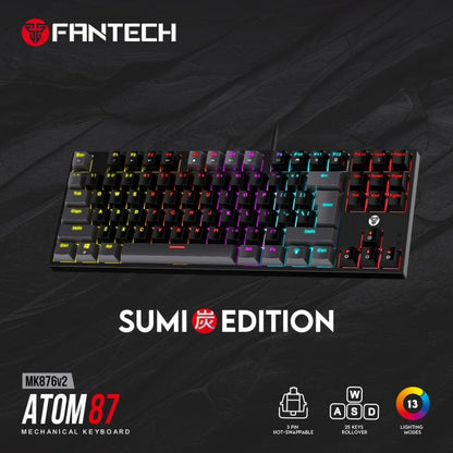 Fantech SUMI MK876V2 ATOM87 Black – DistiPlus gallery image 2